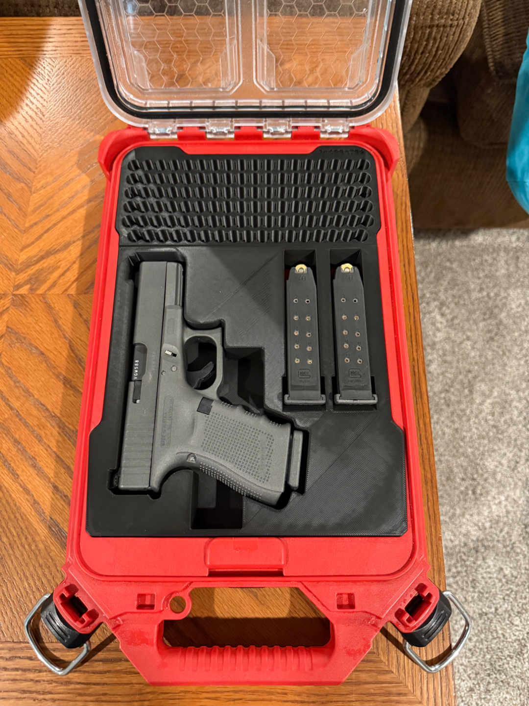 Milwaukee Packout Custom Insert for Glock 19 or 23